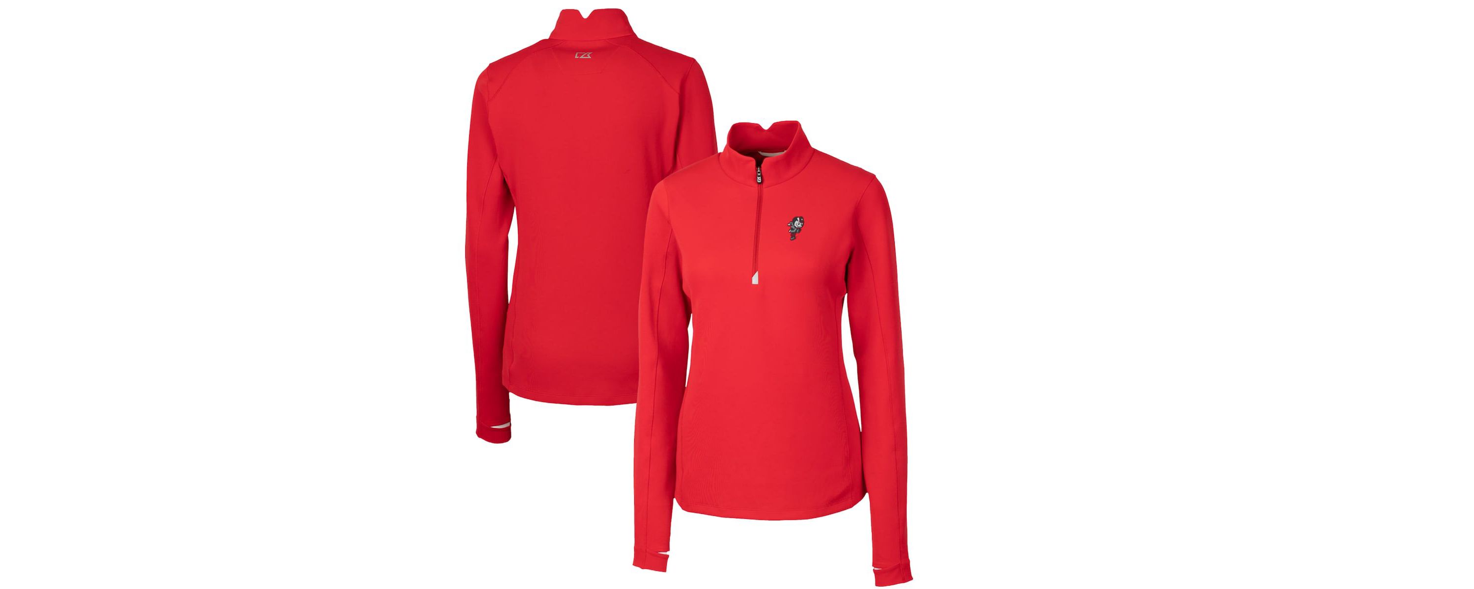 NCAA Ohio State Buckeyes Traverse Stretch Quarter-Zip Pullover Top