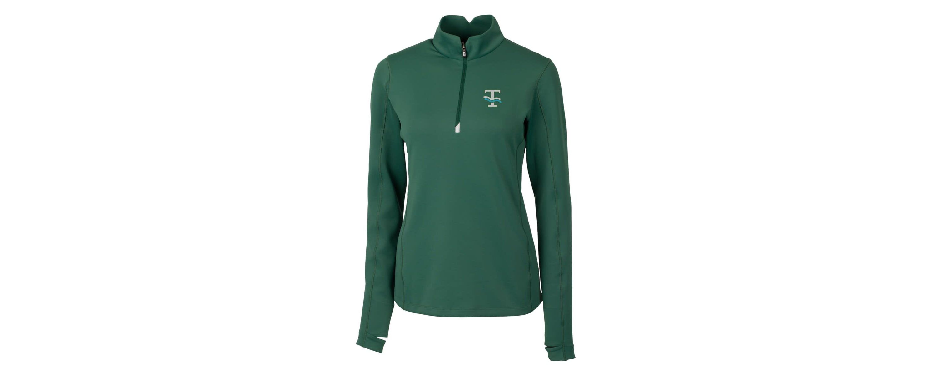 Tulane Green Wave NCAA Tulane Wave Traverse Stretch Quarter-Zip Pullover Top