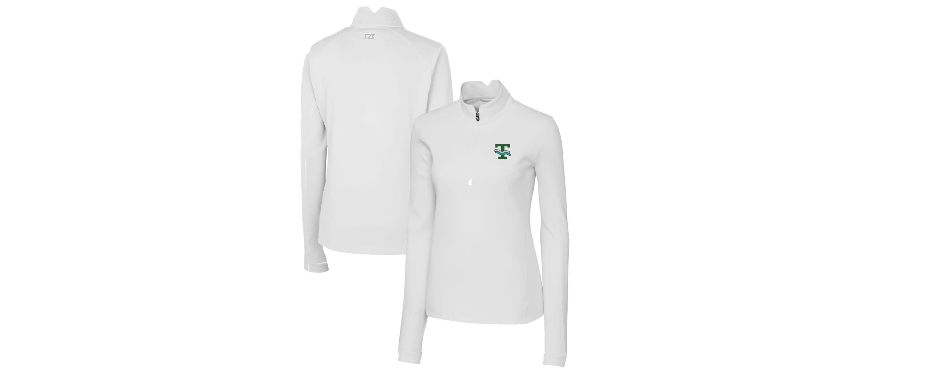 Tulane Green Wave NCAA Tulane Wave Traverse Stretch Quarter-Zip Pullover Top