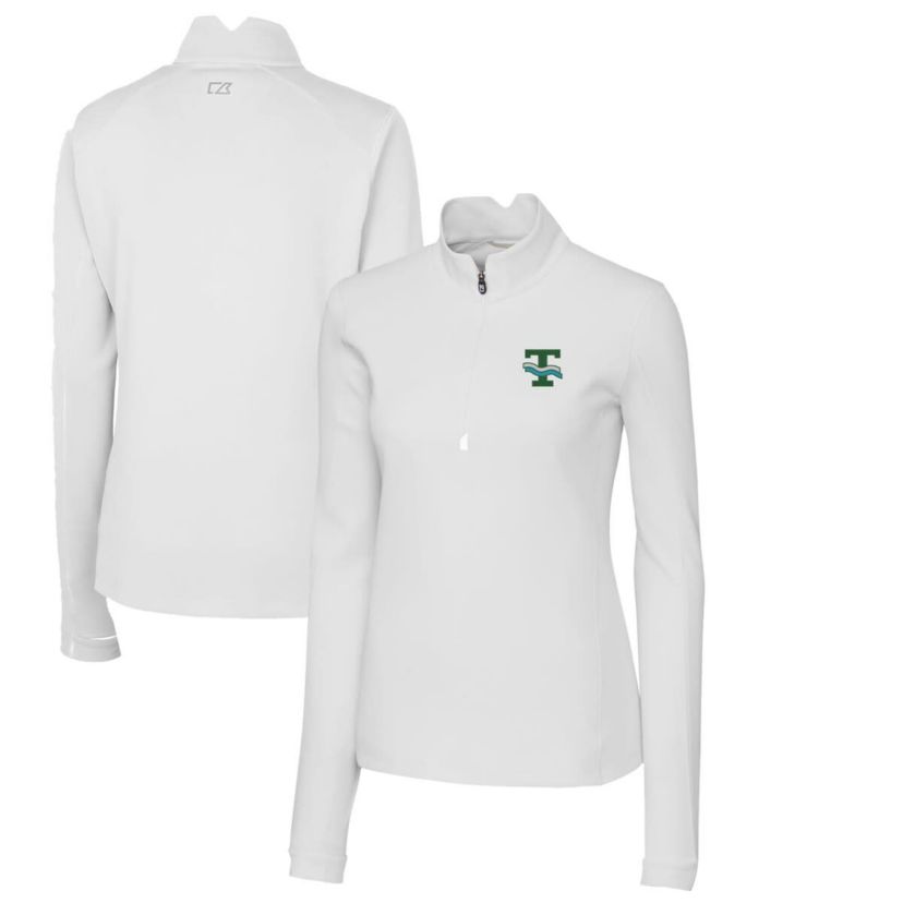 Tulane Green Wave NCAA Tulane Wave Traverse Stretch Quarter-Zip Pullover Top