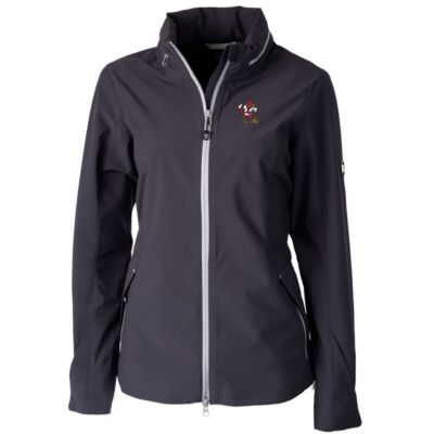 NCAA Louisville Cardinals Vault Vapor Water Repellent Stretch Full-Zip Rain Jacket