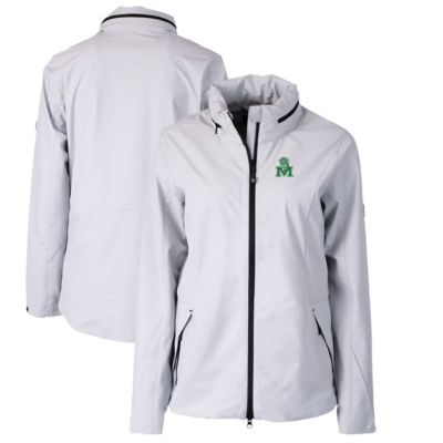 NCAA Marshall Thundering Herd Vault Vapor Water Repellent Stretch Full-Zip Rain Jacket