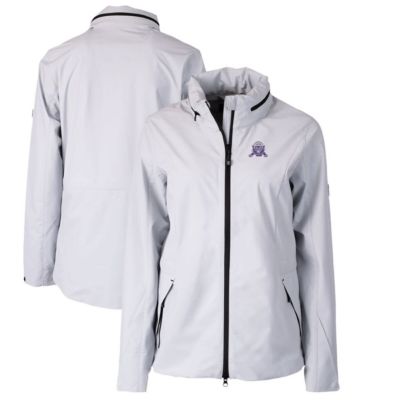 NCAA Northwestern Wildcats Vault Vapor Water Repellent Stretch Full-Zip Rain Jacket