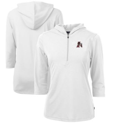 NCAA Arkansas Razorbacks Vault Virtue Eco Pique Recycled Half-Zip Pullover Hoodie