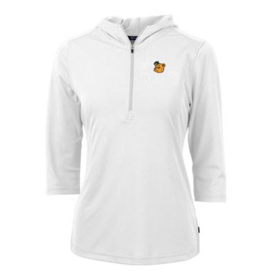 NCAA Baylor Bears Vault Virtue Eco Pique Recycled Half-Zip Pullover Hoodie