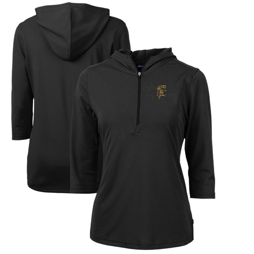 Grambling State Tigers NCAA Grambling Tigers Vault Virtue Eco Pique Recycled Half-Zip Pullover Hoodie