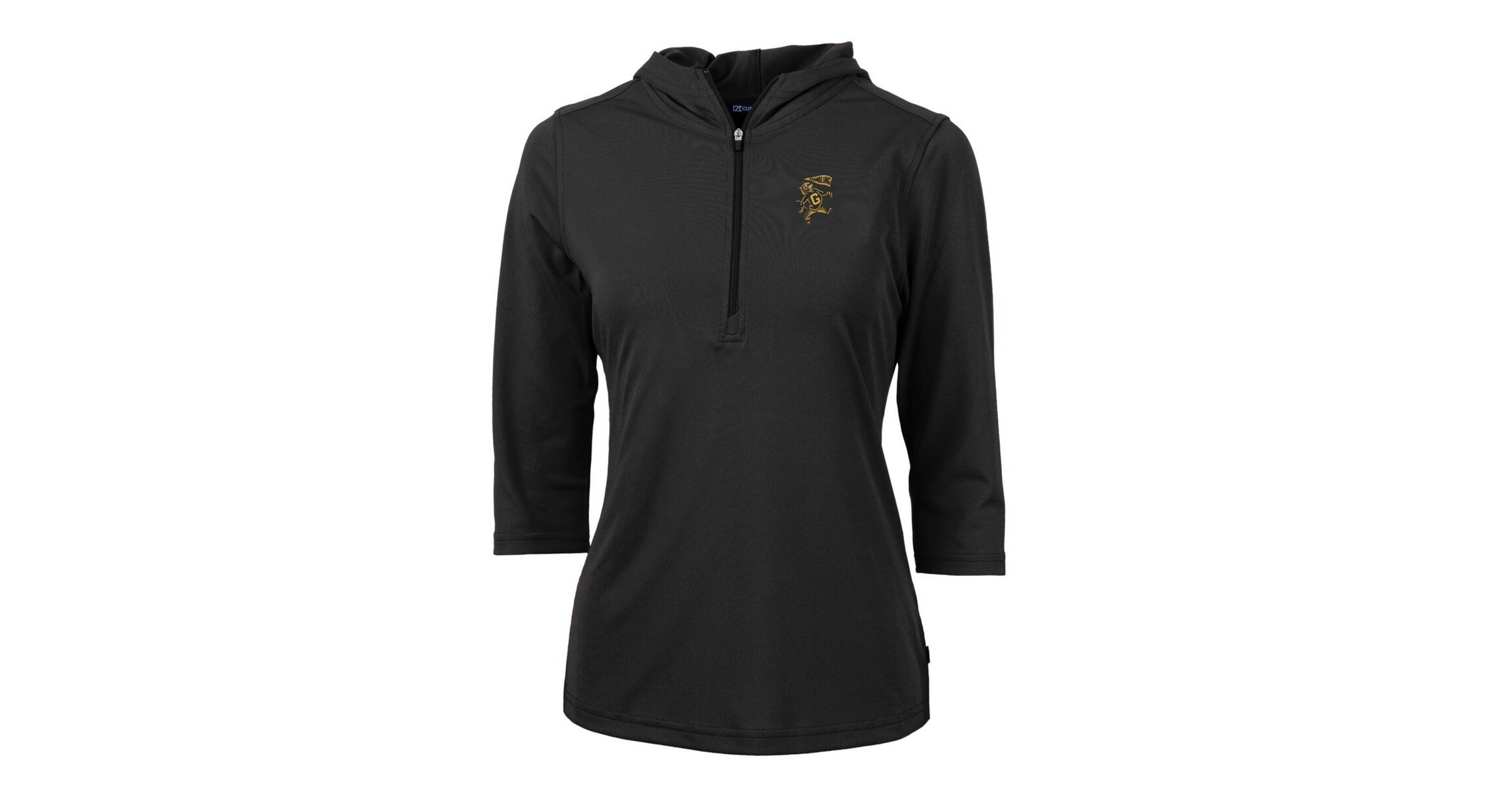 Grambling State Tigers NCAA Grambling Tigers Vault Virtue Eco Pique Recycled Half-Zip Pullover Hoodie