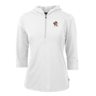 NCAA Louisville Cardinals Vault Virtue Eco Pique Recycled Half-Zip Pullover Hoodie