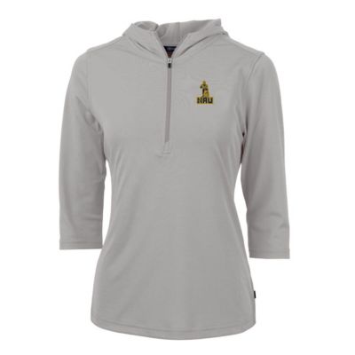 NCAA Northern Arizona Lumberjacks Vault Virtue Eco Pique Recycled Half-Zip Pullover Hoodie