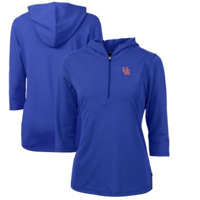 NCAA Ole Miss Rebels Vault Virtue Eco Pique Recycled Half-Zip Pullover Hoodie