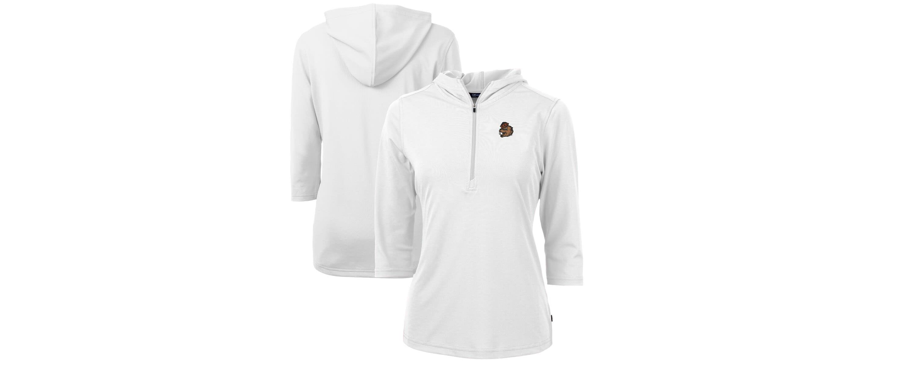 NCAA Oregon State Beavers Vault Virtue Eco Pique Recycled Half-Zip Pullover Hoodie