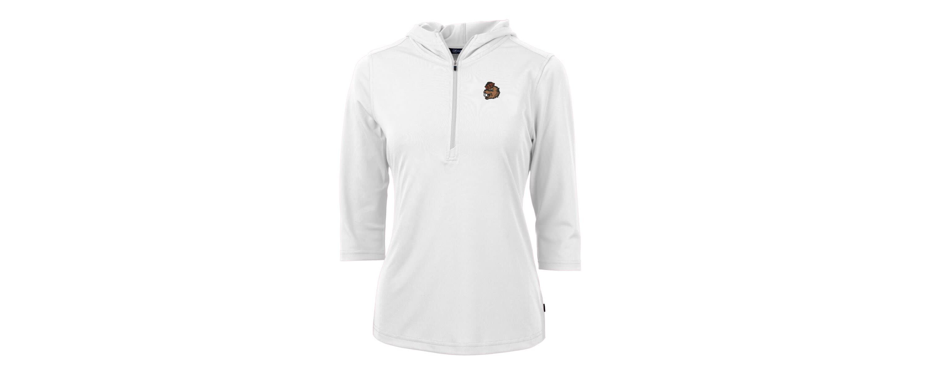 NCAA Oregon State Beavers Vault Virtue Eco Pique Recycled Half-Zip Pullover Hoodie