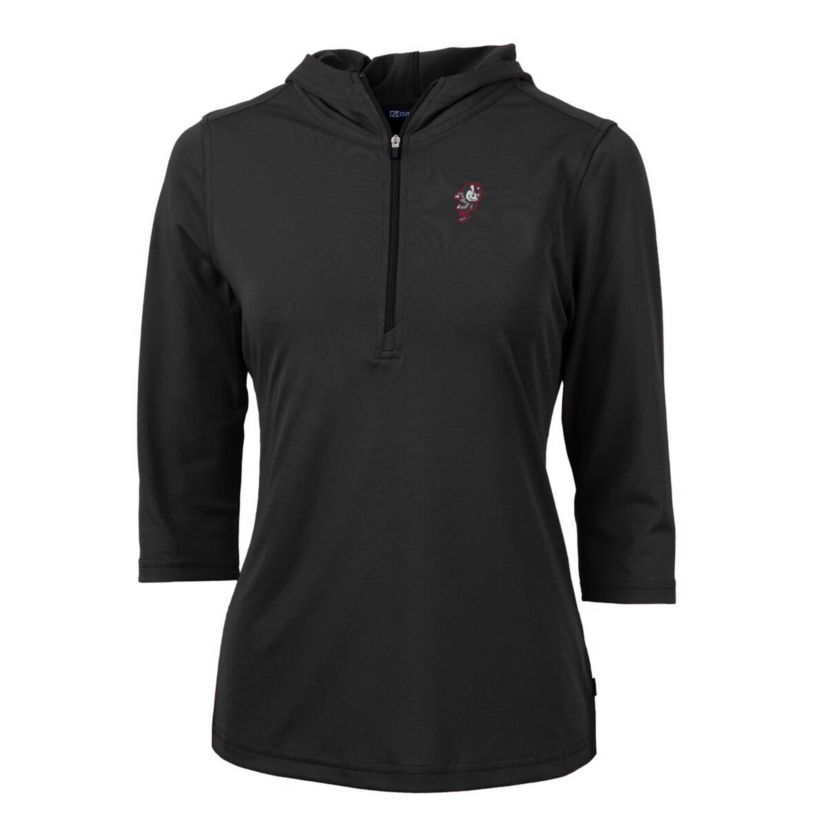 NCAA Ohio State Buckeyes Vault Virtue Eco Pique Recycled Half-Zip Pullover Hoodie