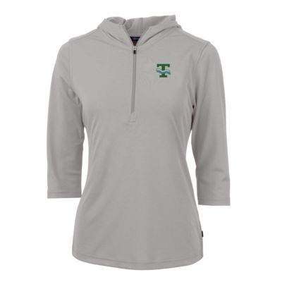 Tulane Green Wave NCAA Vault Virtue Eco Pique Recycled Half-Zip Pullover Hoodie