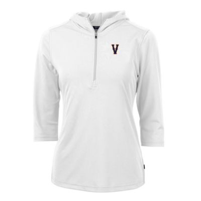 NCAA Virginia Cavaliers Vintage Vault Virtue Eco Pique Recycled Half-Zip Pullover Hoodie