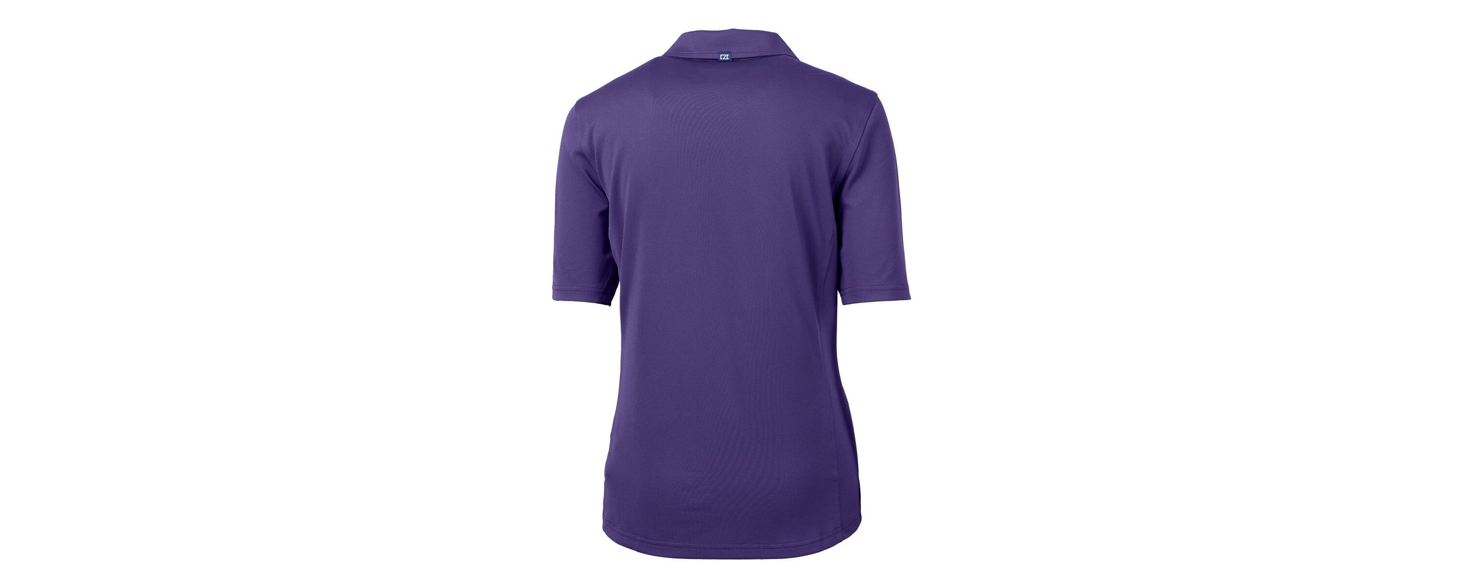 NCAA LSU Tigers Team Virtue Eco Pique Recycled Polo