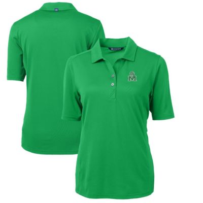 NCAA Kelly Marshall Thundering Herd Team Virtue Eco Pique Recycled Polo