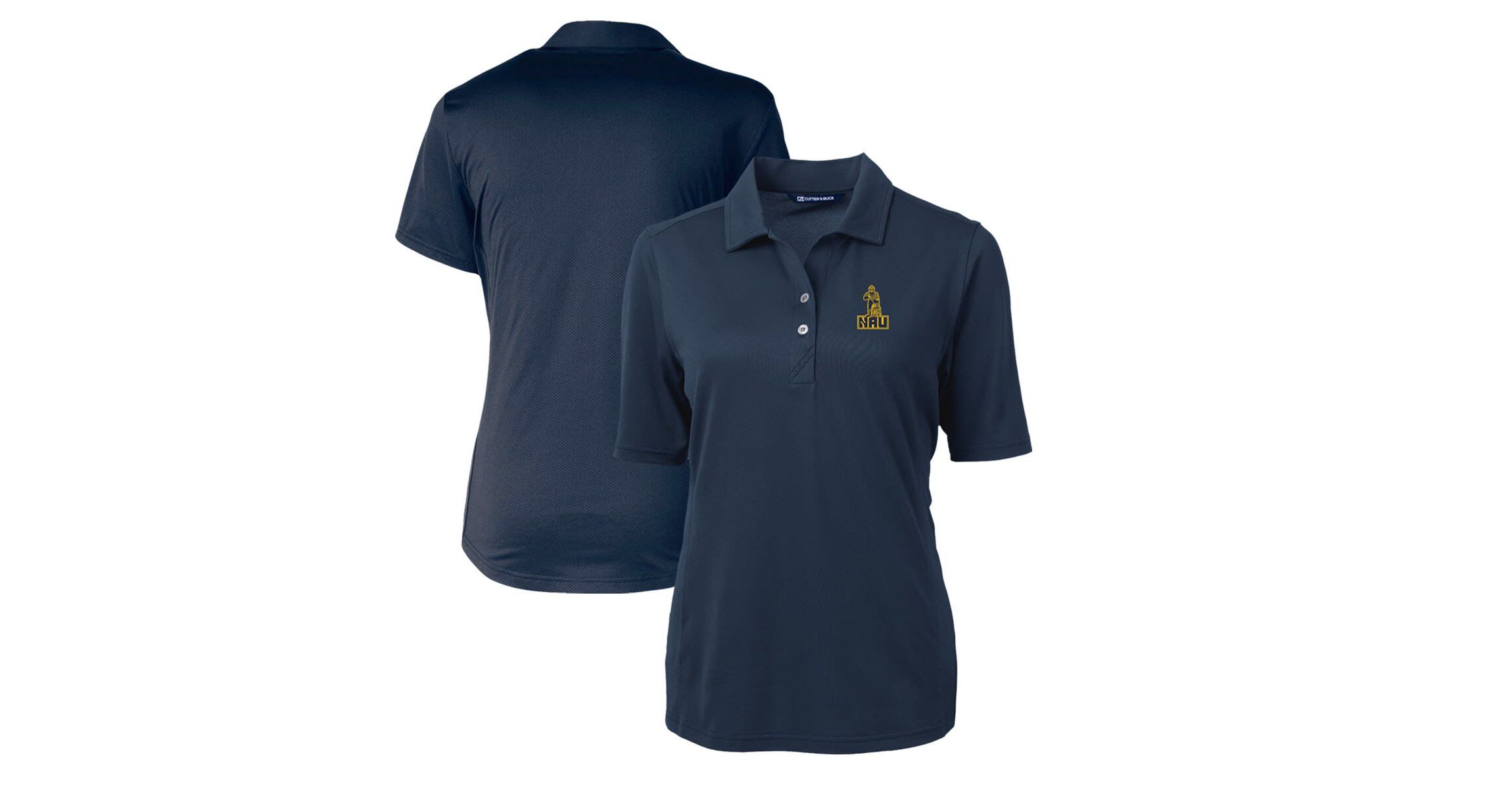 NCAA Northern Arizona Lumberjacks Team Virtue Eco Pique Recycled Polo