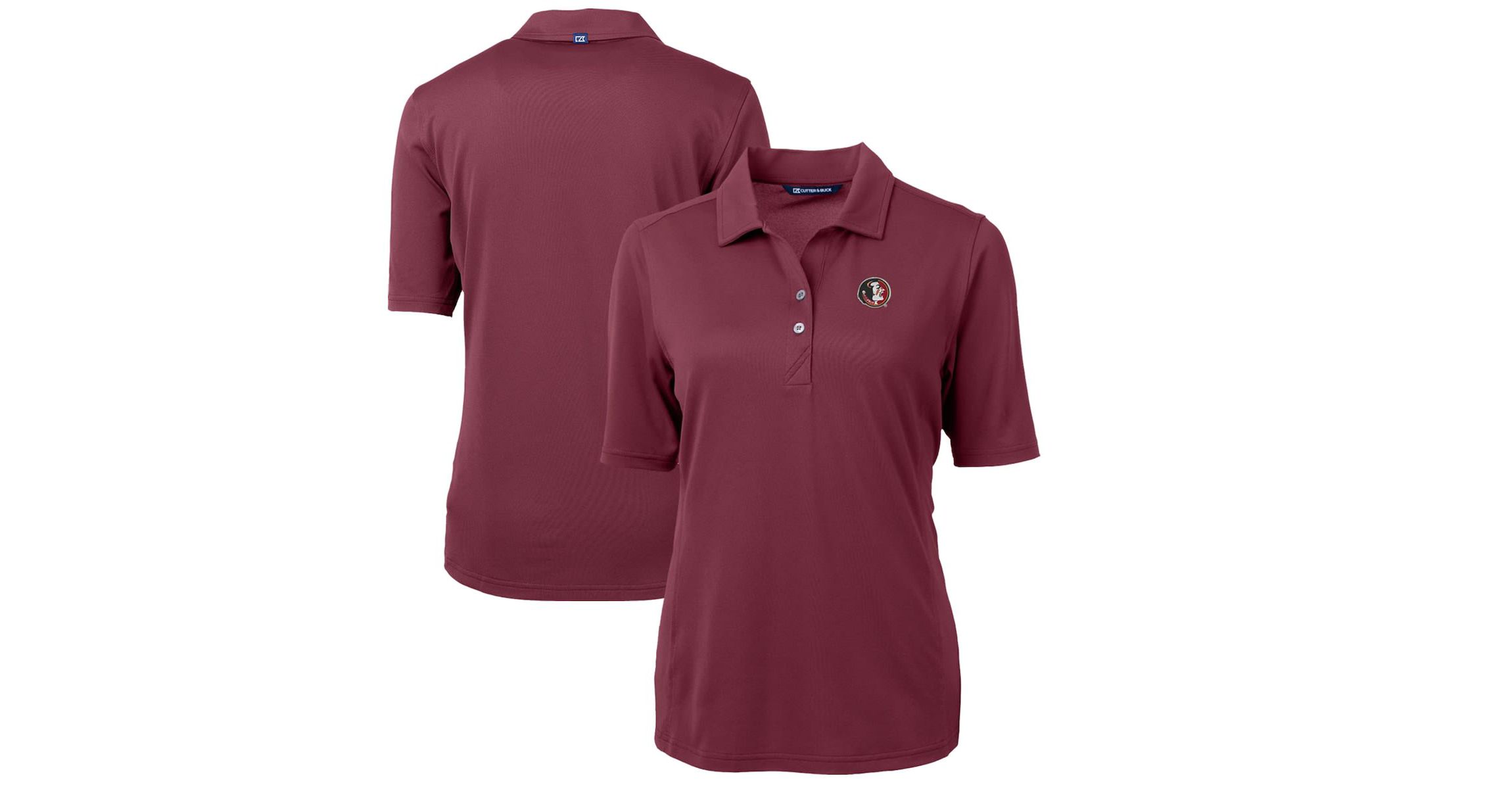 NCAA Florida State Seminoles Team Virtue Eco Pique Recycled Polo