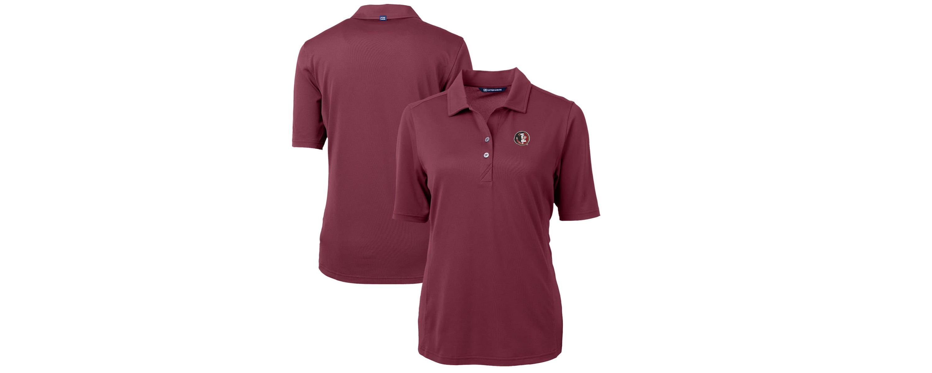 NCAA Florida State Seminoles Team Virtue Eco Pique Recycled Polo