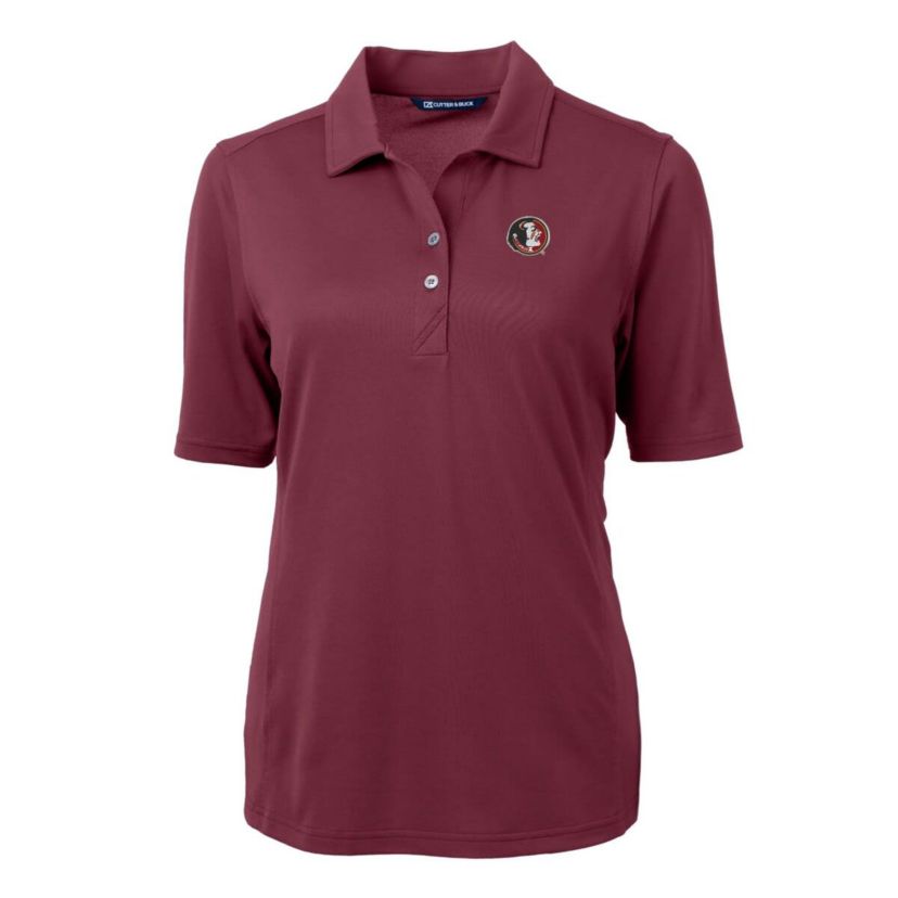 NCAA Florida State Seminoles Team Virtue Eco Pique Recycled Polo