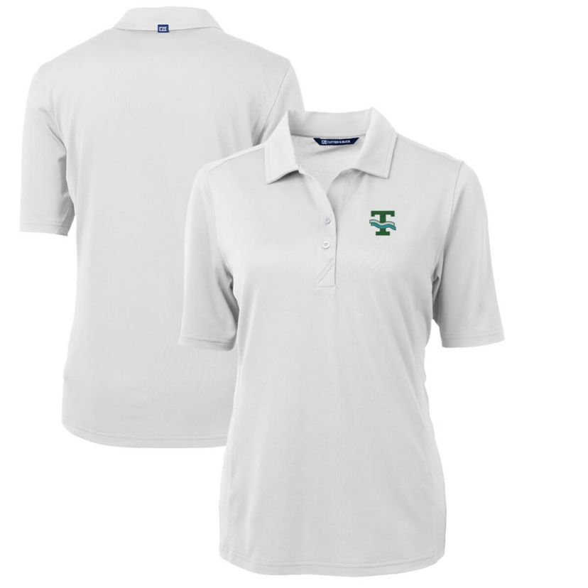 Tulane Green Wave NCAA Tulane Wave Team Virtue Eco Pique Recycled Polo