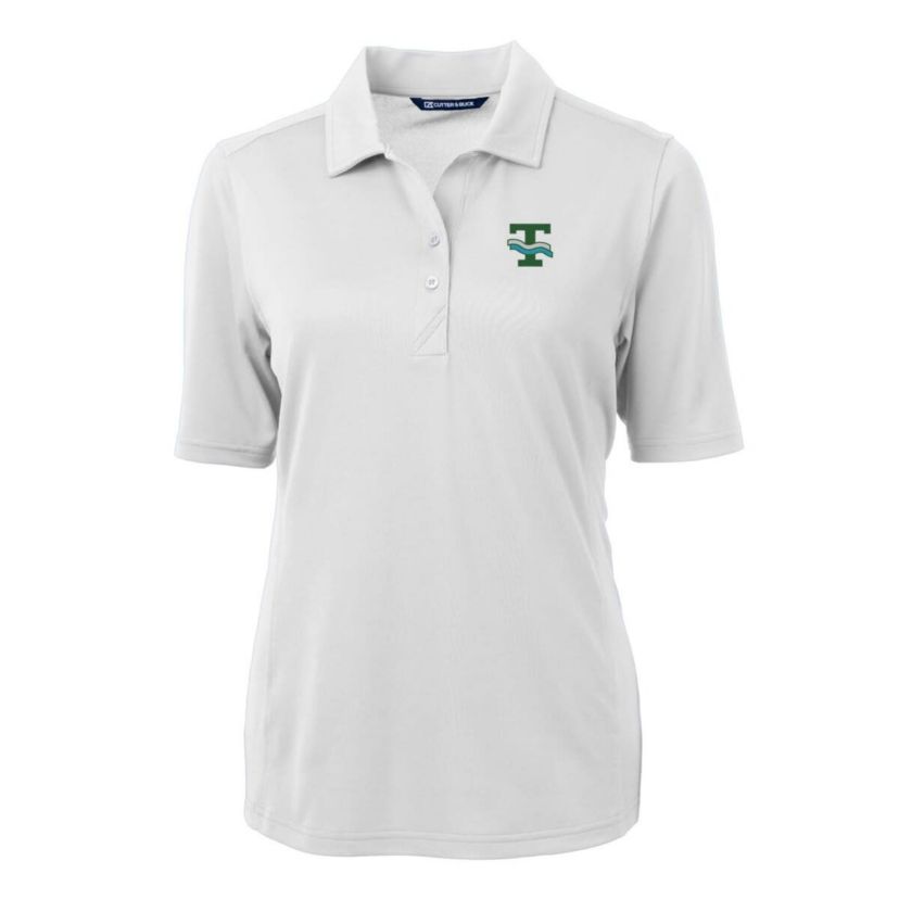 Tulane Green Wave NCAA Tulane Wave Team Virtue Eco Pique Recycled Polo
