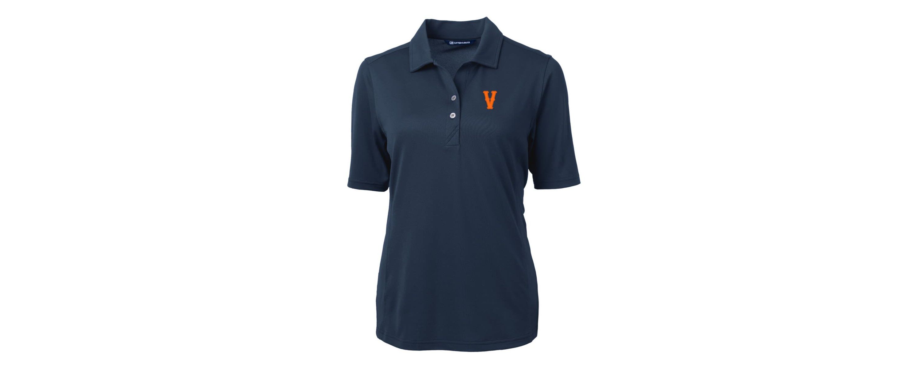 NCAA Virginia Cavaliers Vintage Team Virtue Eco Pique Recycled Polo