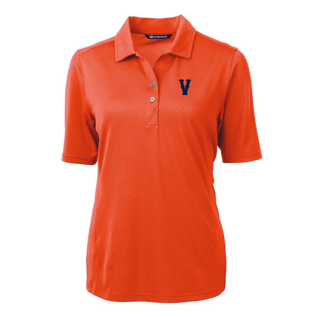 NCAA Virginia Cavaliers Vintage Team Virtue Eco Pique Recycled Polo