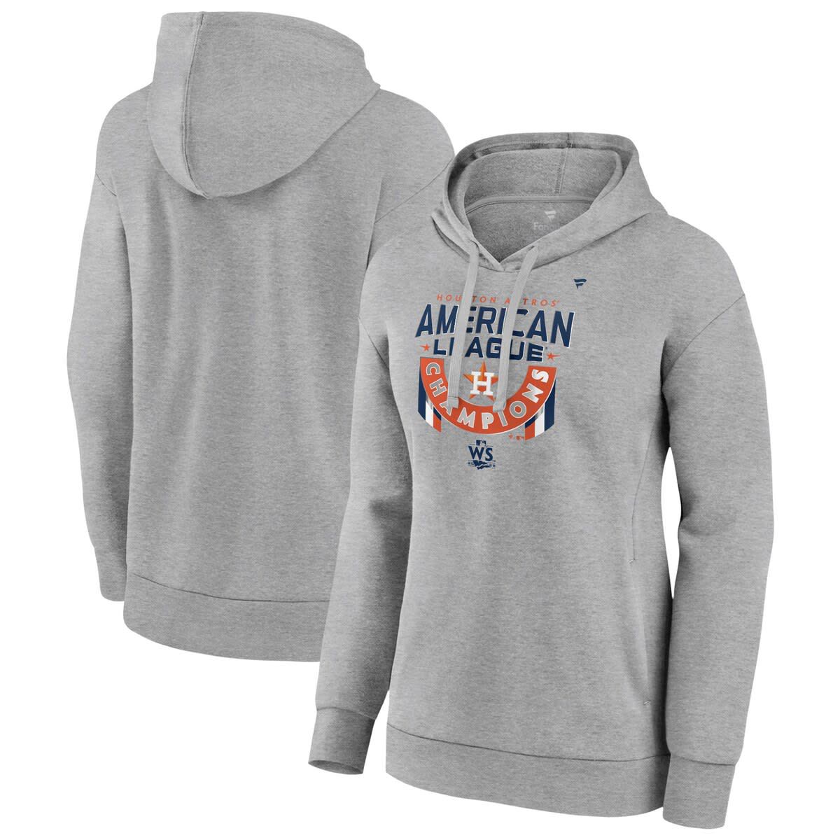 MLB Fanatics Houston Astros 2022 American League s Locker Room Pullover Hoodie