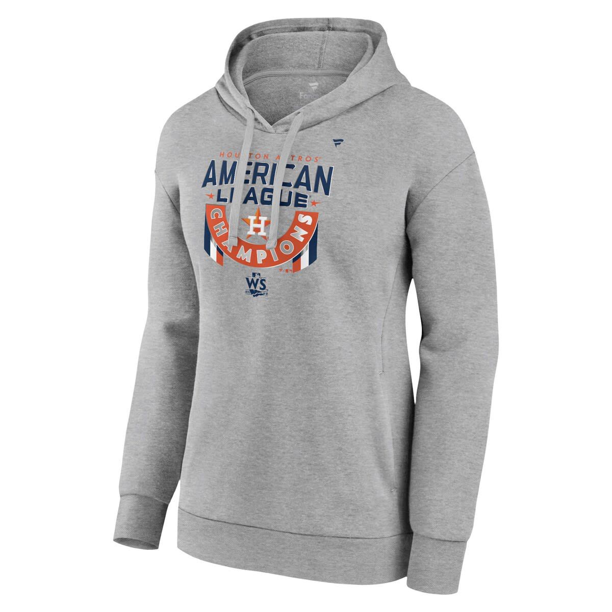 MLB Fanatics Houston Astros 2022 American League s Locker Room Pullover Hoodie