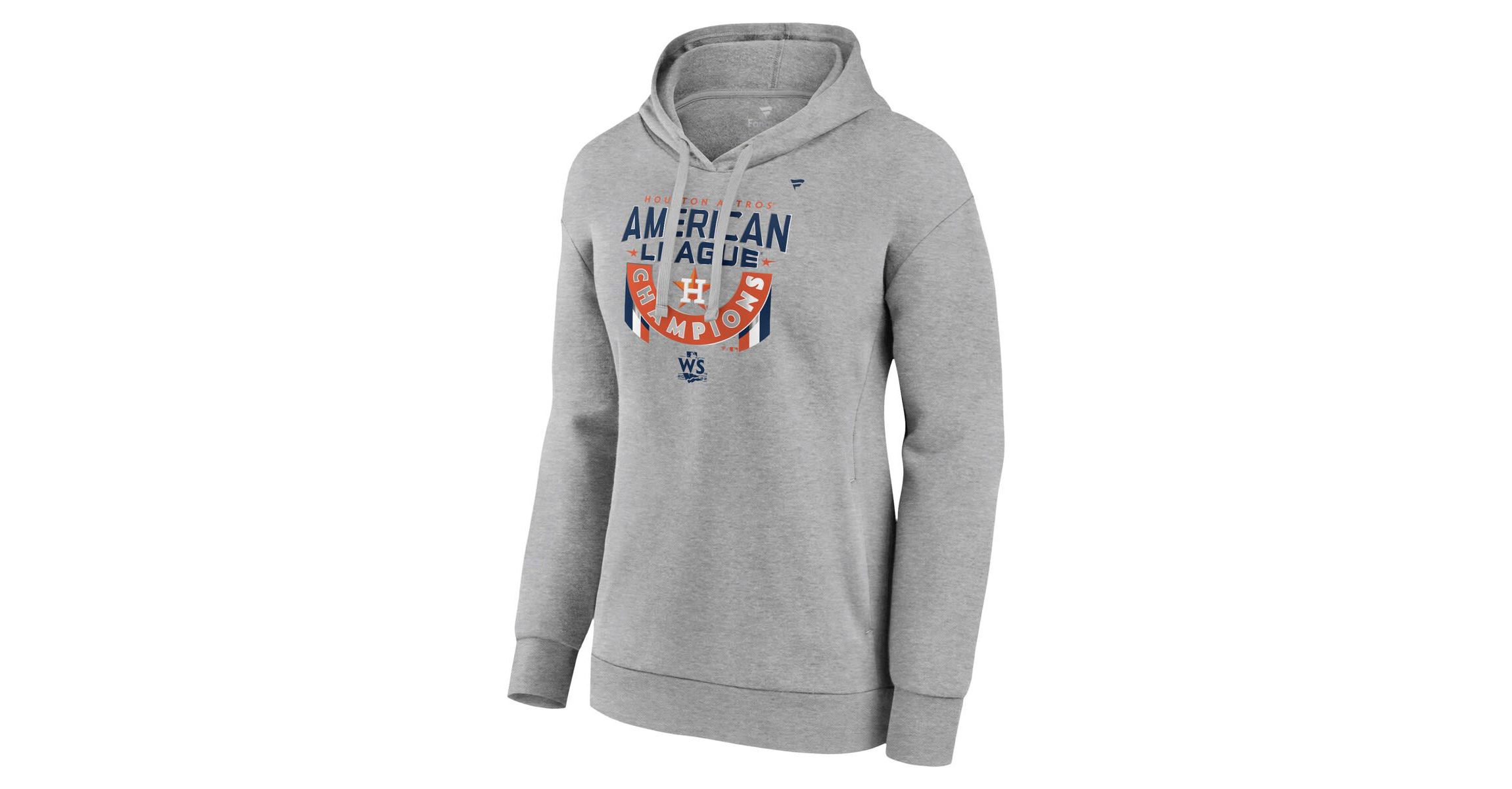 MLB Fanatics Houston Astros 2022 American League s Locker Room Pullover Hoodie