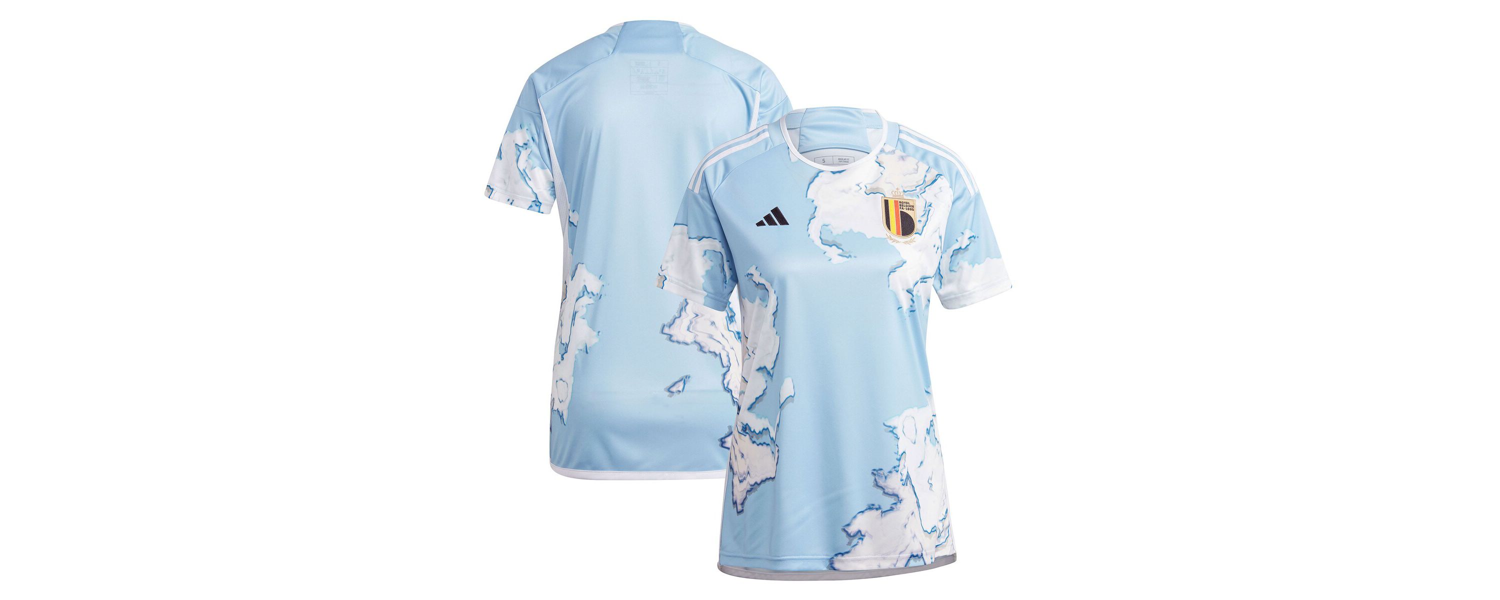 Soccer National Teams Light Belgium National Team 2023 Away Replica Jersey