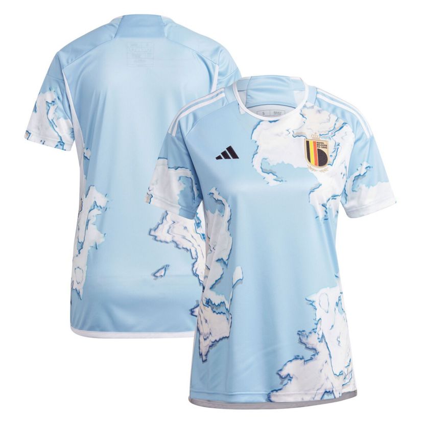 Soccer National Teams Light Belgium National Team 2023 Away Replica Jersey