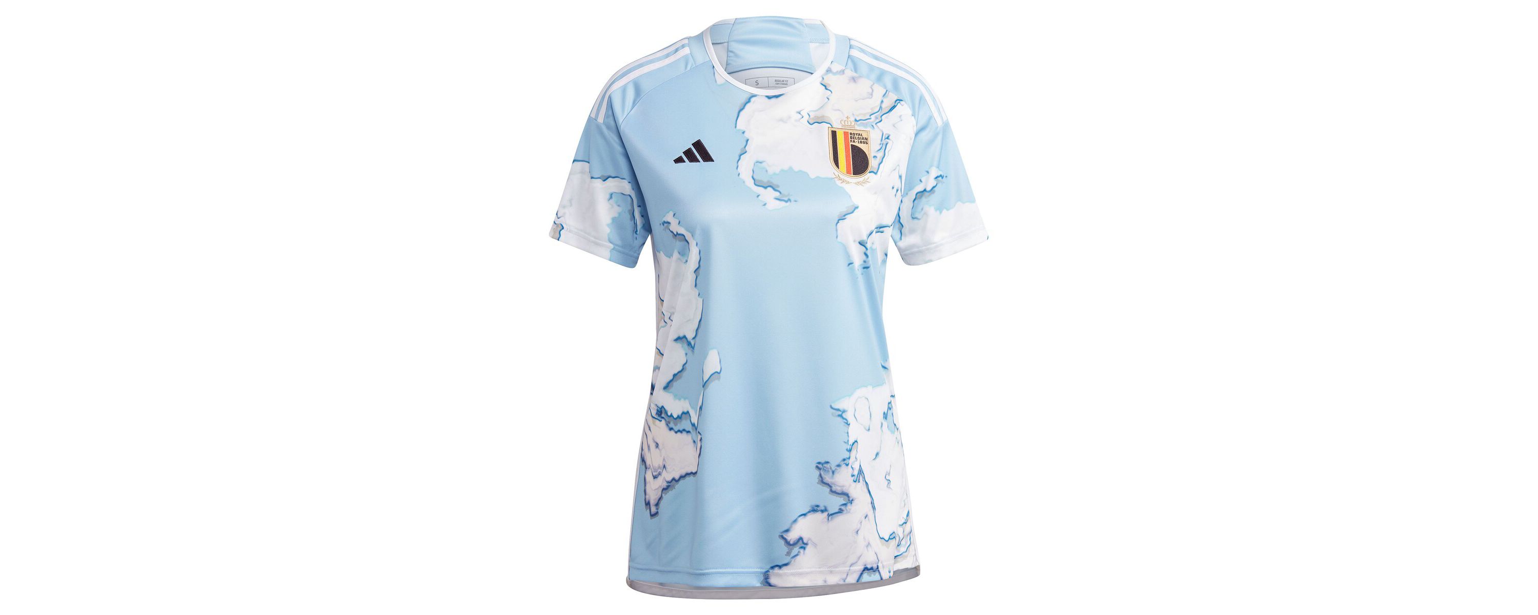 Soccer National Teams Light Belgium National Team 2023 Away Replica Jersey