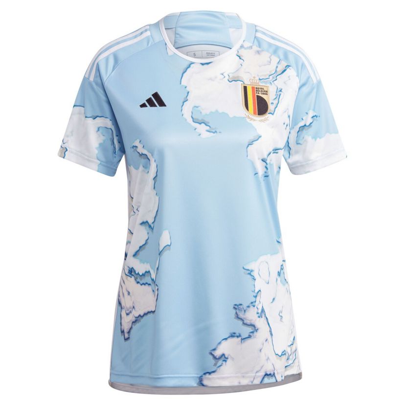 Soccer National Teams Light Belgium National Team 2023 Away Replica Jersey