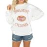 NCAA Iowa State Cyclones Oversized Good Vibes Premium Fleece Drop Shoulder Pullover Sweatshirt