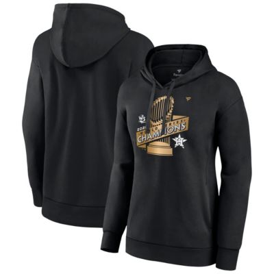 Women's MLB Fanatics Houston Astros 2022 World Series s Parade Pullover Hoodie, Black, XXL
