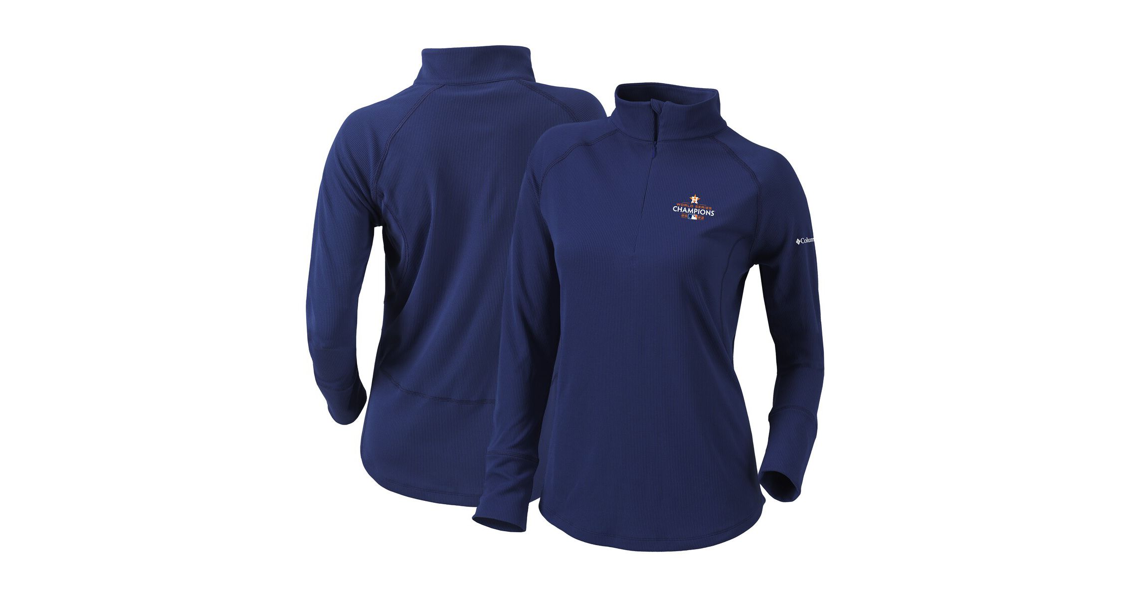 MLB Houston Astros 2022 World Series s Flop Shot Half-Zip Pullover Jacket
