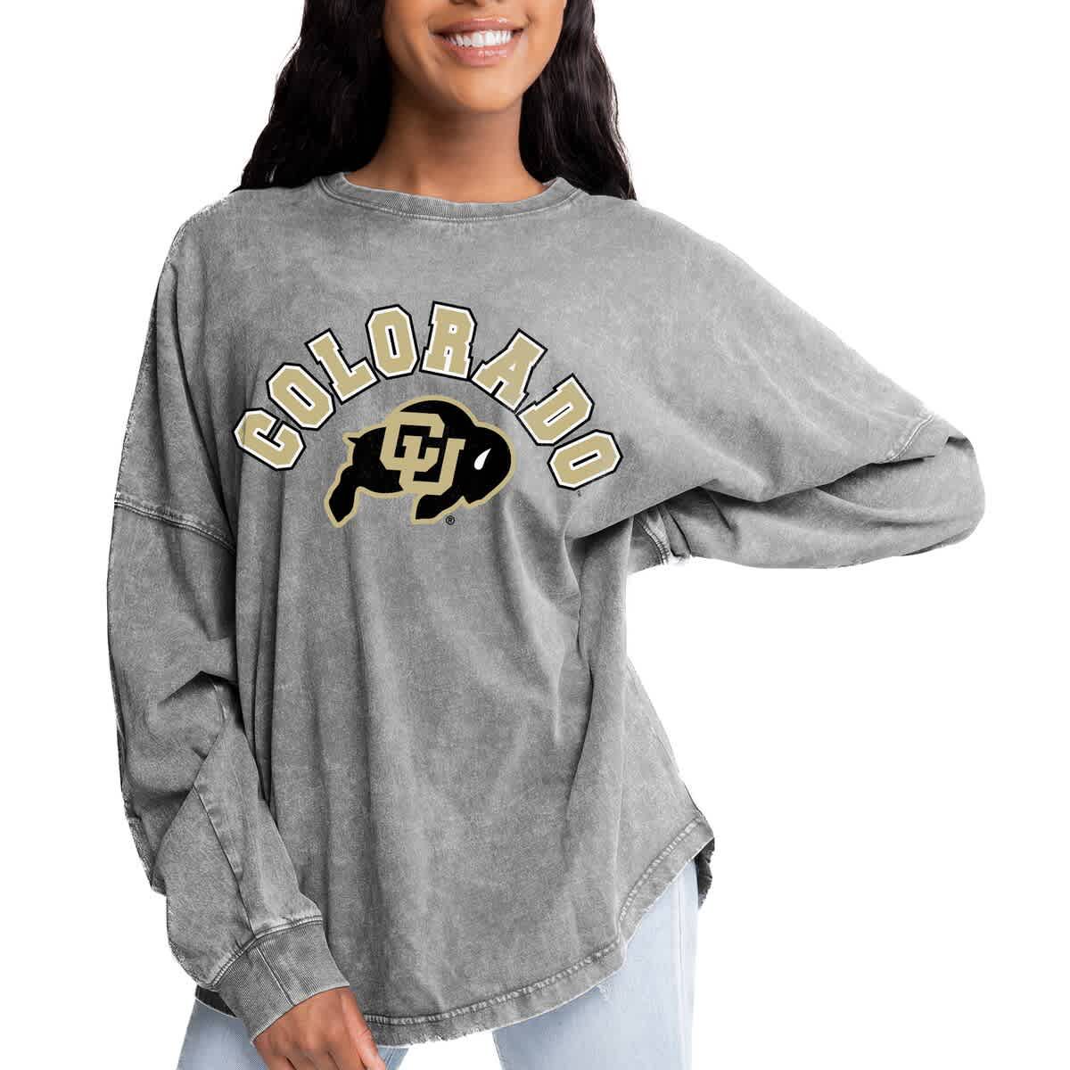 NCAA Colorado Buffaloes Faded Wash Pullover Sweatshirt