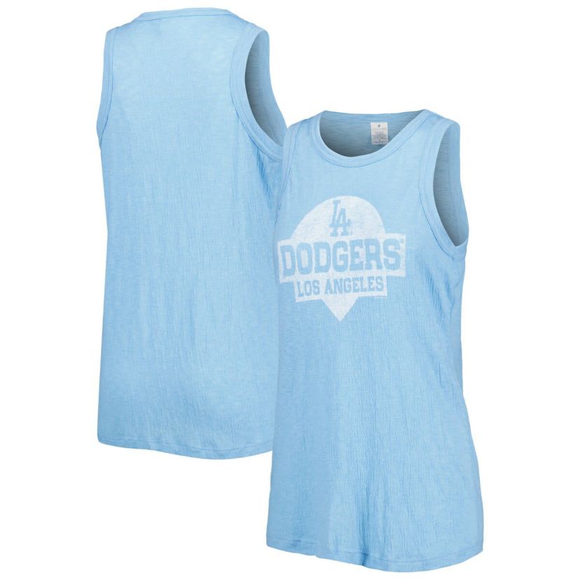 MLB Los Angeles Dodgers Tri-Blend Tank Top