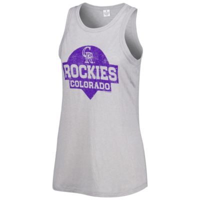 MLB Colorado Rockies Tri-Blend Tank Top