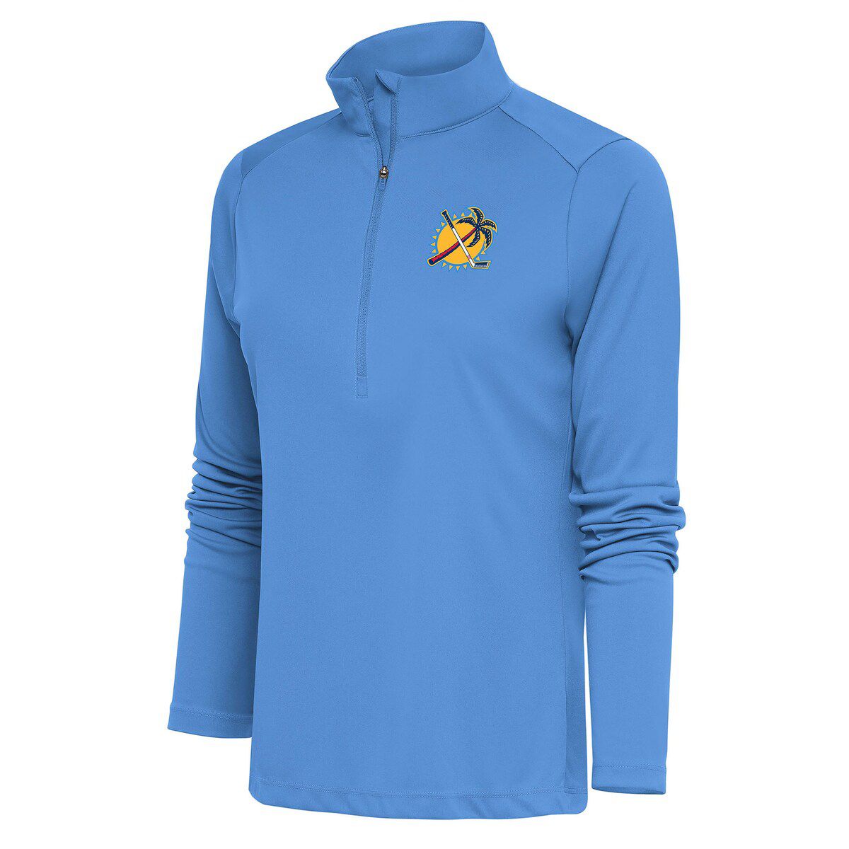 NHL Light Florida Panthers Special Edition 2.0 Tribute Quarter-Zip Pullover Top