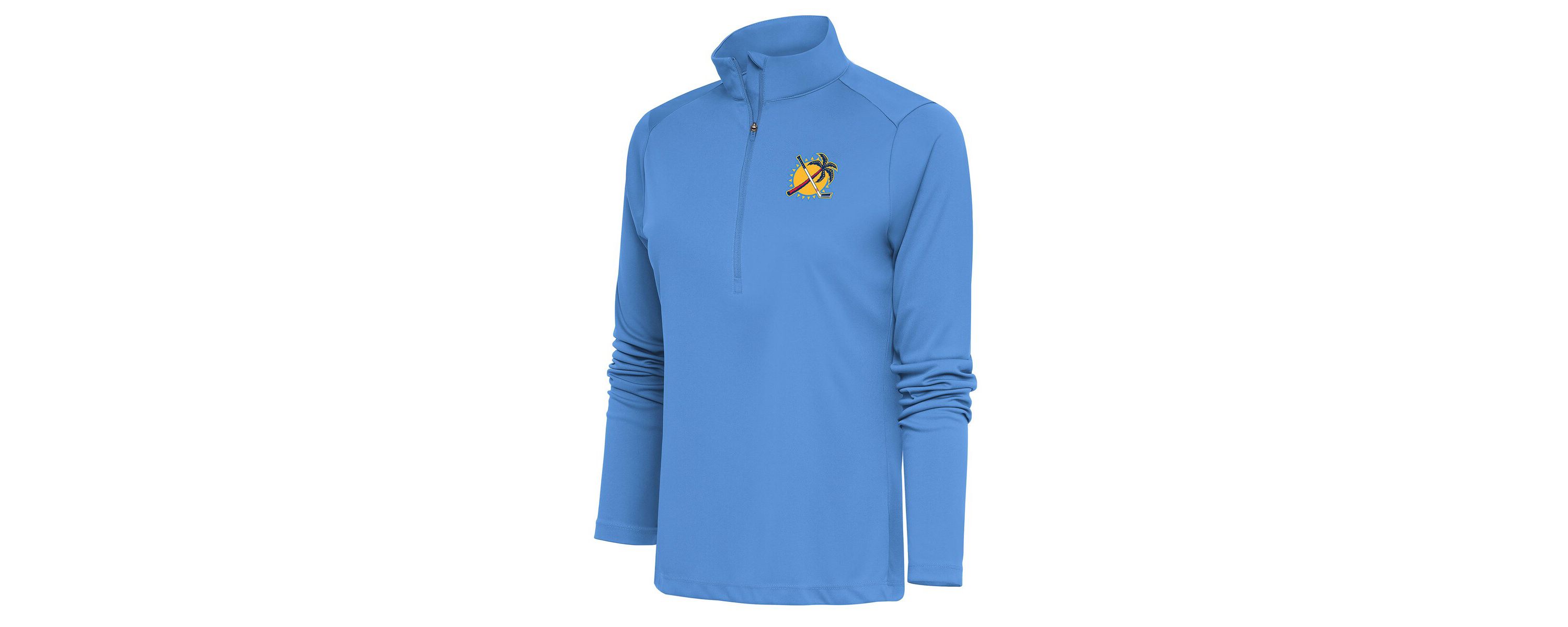 NHL Light Florida Panthers Special Edition 2.0 Tribute Quarter-Zip Pullover Top