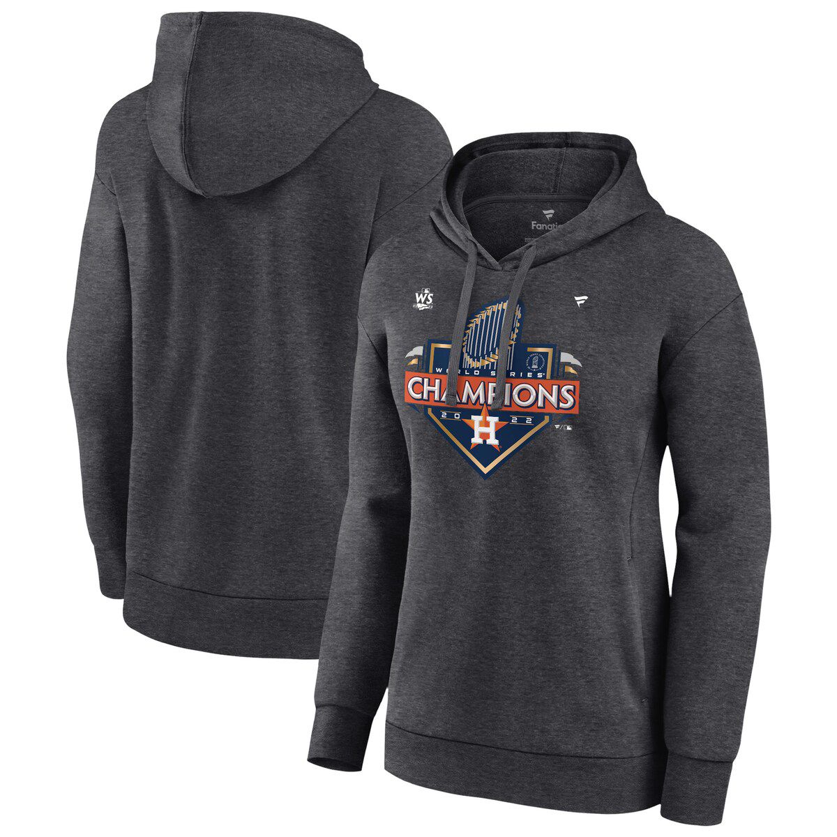MLB Fanatics Houston Astros 2022 World Series s Locker Room Plus Size Pullover Hoodie