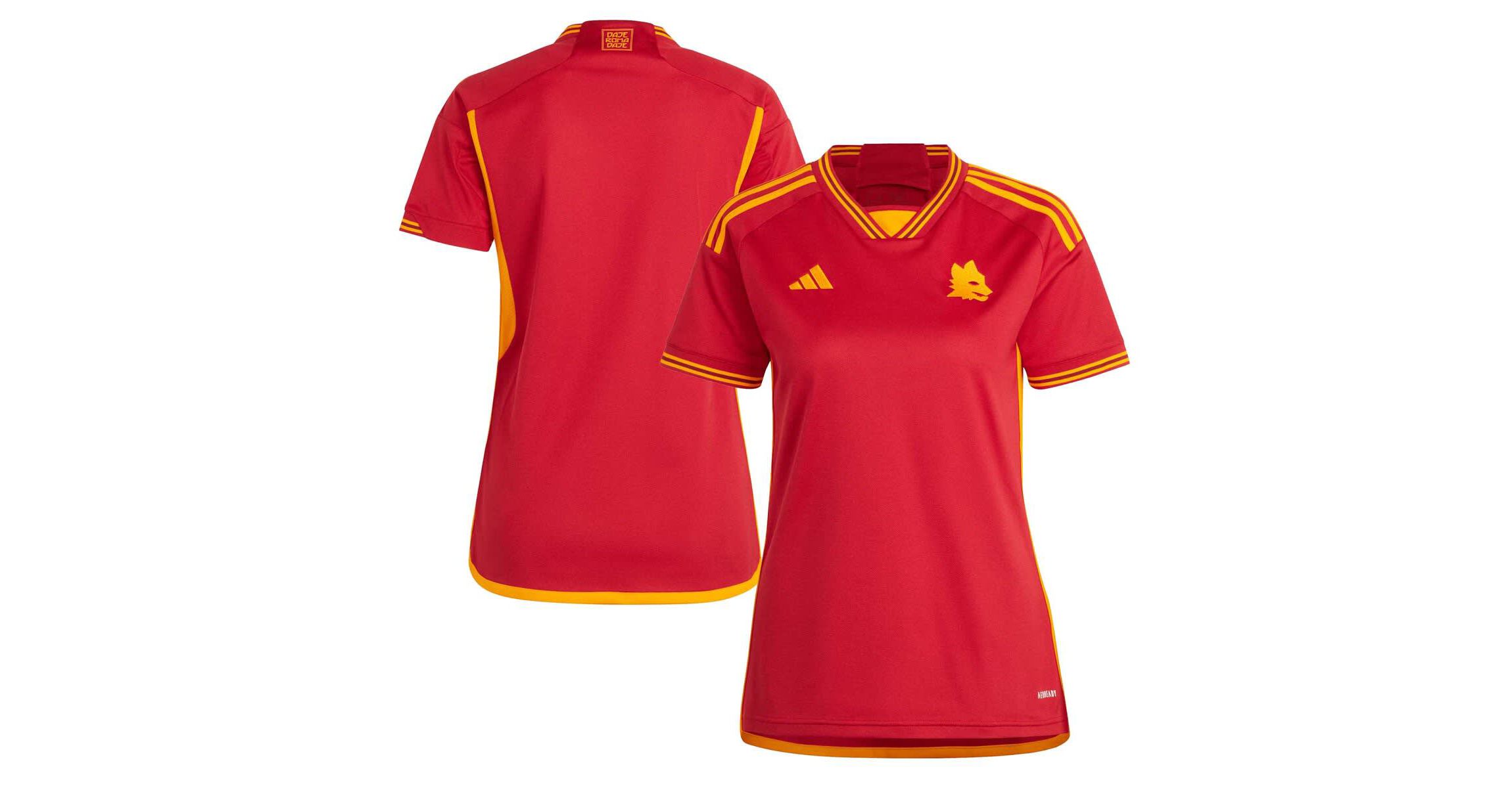 International Clubs AS Roma 2023/24 Home Replica Jersey