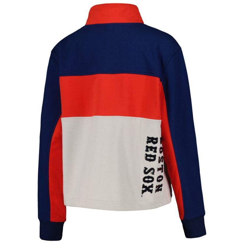 Boston Red Sox MLB Boston Sox Colorblock 1/4 Zip Jacket