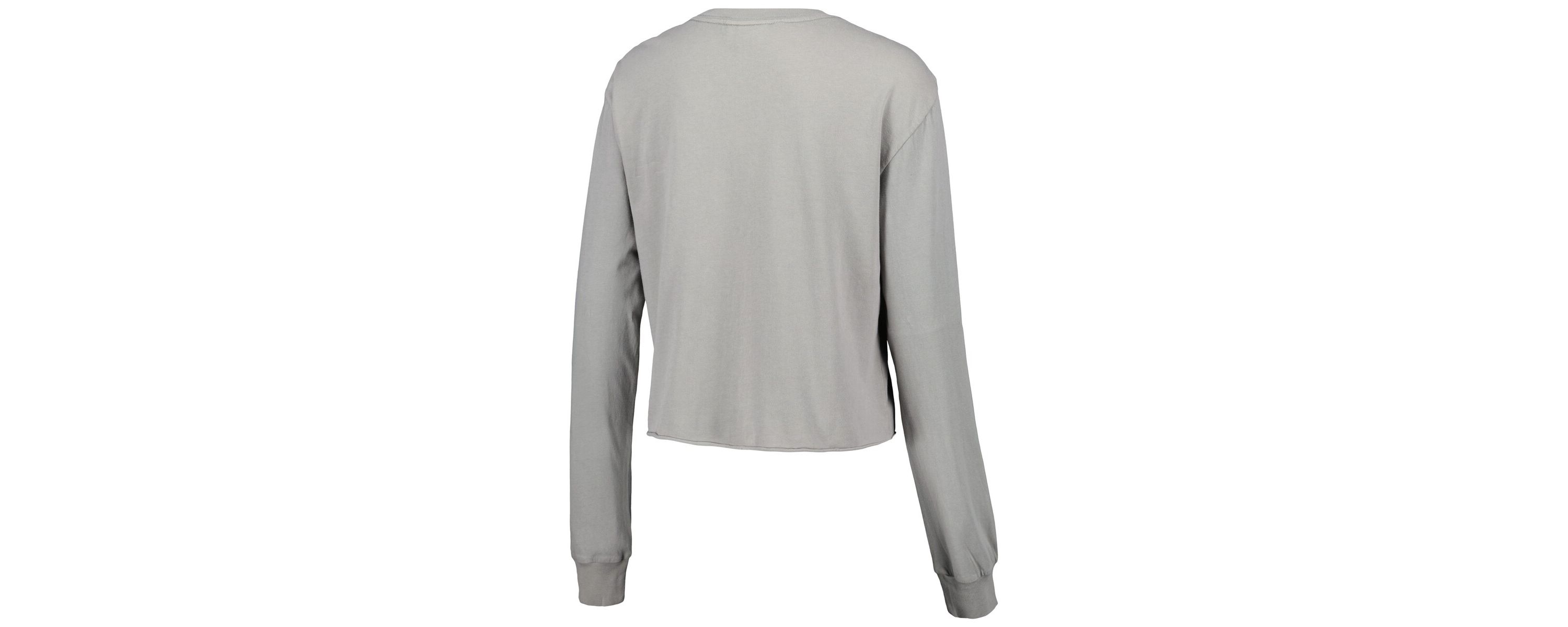 MLB Atlanta Braves Cropped Long Sleeve T-Shirt