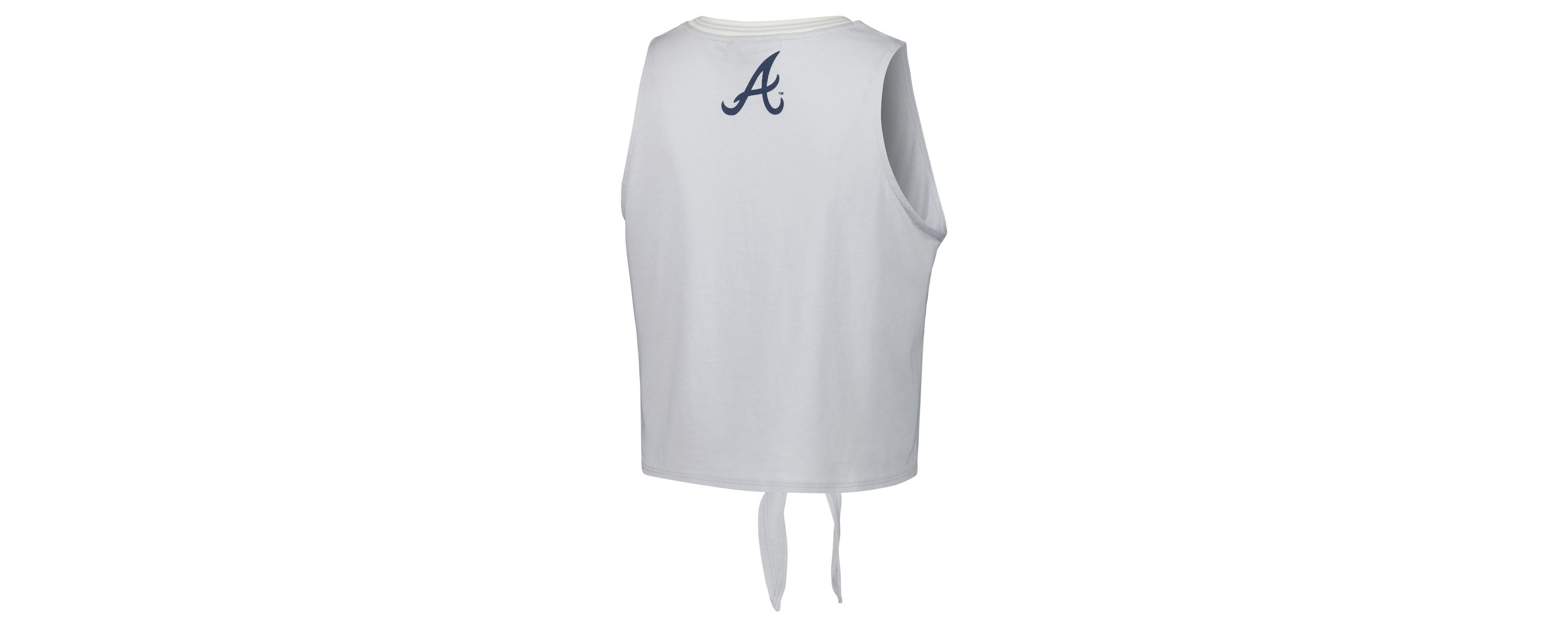MLB Atlanta Braves Twisted Tie Front Tank Top