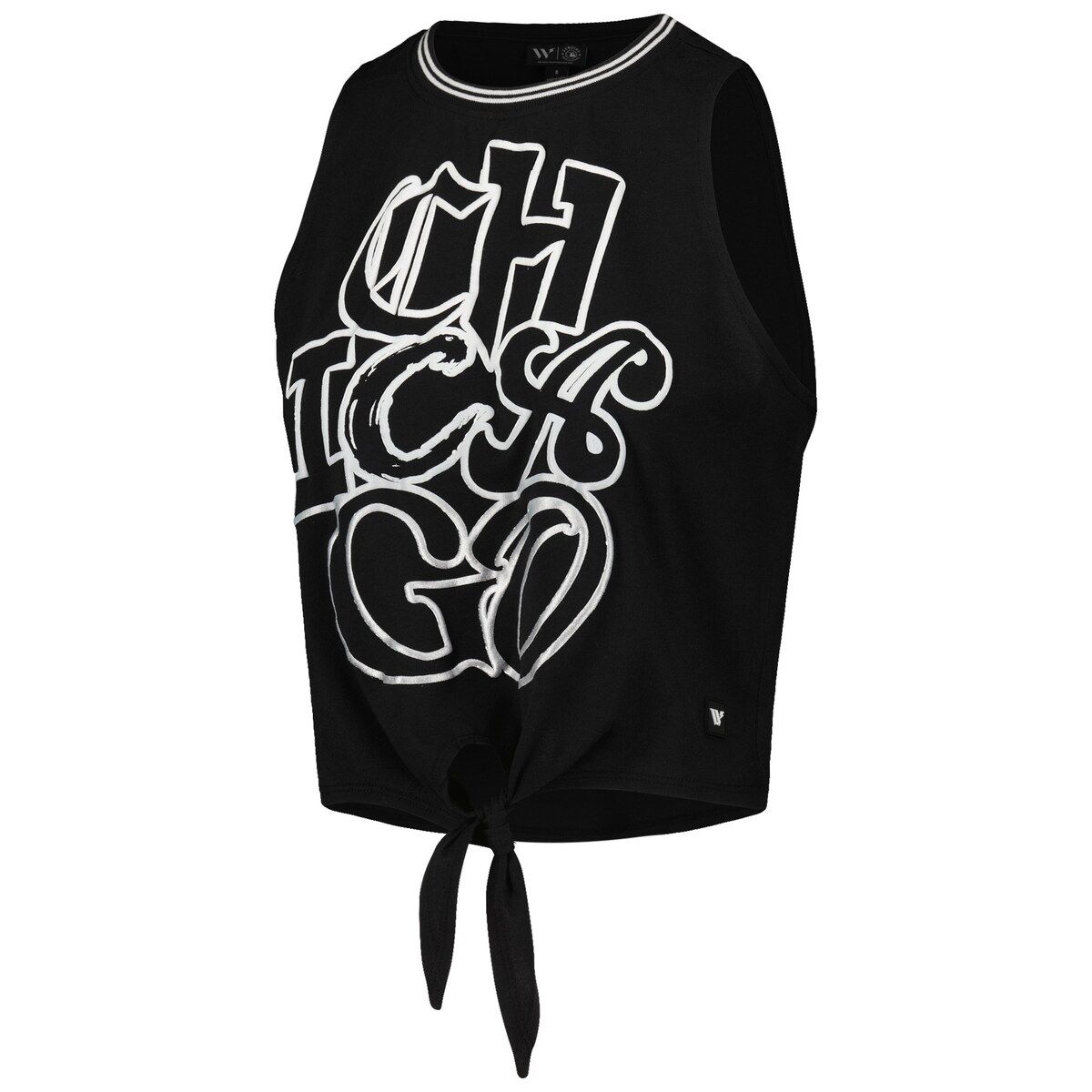 Chicago White Sox MLB Chicago Sox Twisted Tie Front Tank Top